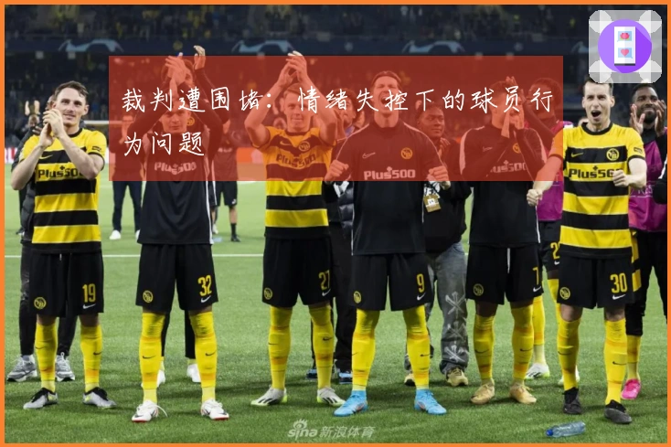 裁判遭围堵：情绪失控下的球员行为问题